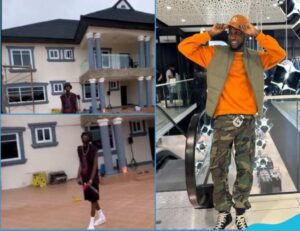 GHANAIAN RAPPER: YPEE FLAUNT IN HIS MONSTROUS HOUSE IN A VIDEO, MANY IN AMAZEMENT